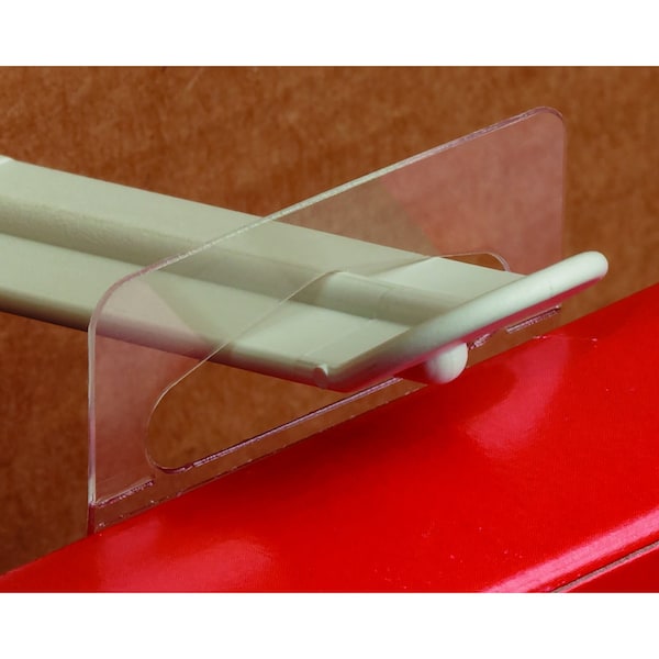 Kinter 1.625 in. H X 0.015 W X 1.125 L Clear Clip On Repair Tabs 150256-ACE - main